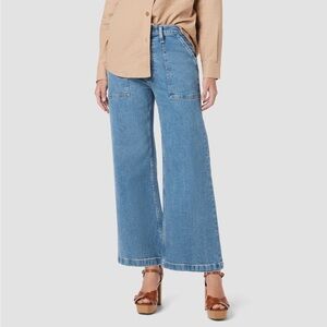 Hudson Jodie Loose Fit Wide Leg Crop Jean